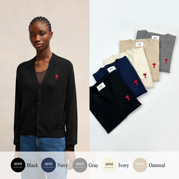 (국내배송, 당일출고) 아미 자수 여성용 니트 가디건 ~5color~