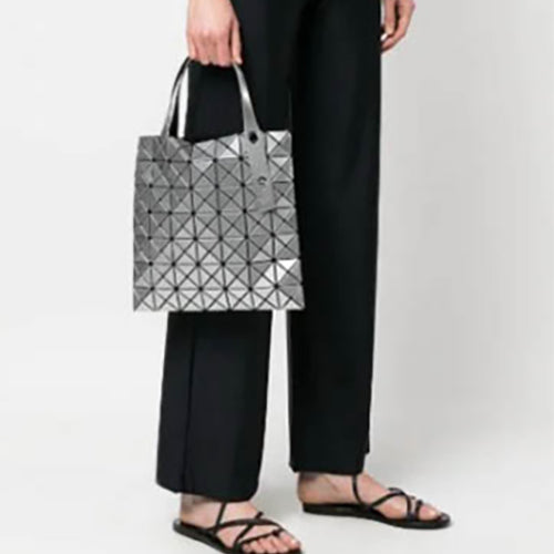 이세이 미야케 바오 바오 프리즘 토트백 실버