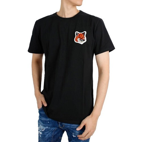 (국내배송) 메종키츠네 빅패치 헤드 반팔티셔츠 ~2Color~