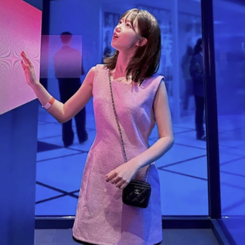 샤넬 클래식 스몰 체인 코스메틱 케이스 블랙 AP1340 (김보현 착용)