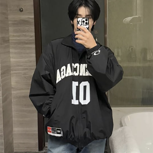 발렌시아가 바스켓볼 시리즈 트랙수트 자켓 블랙 (박세림 착용)