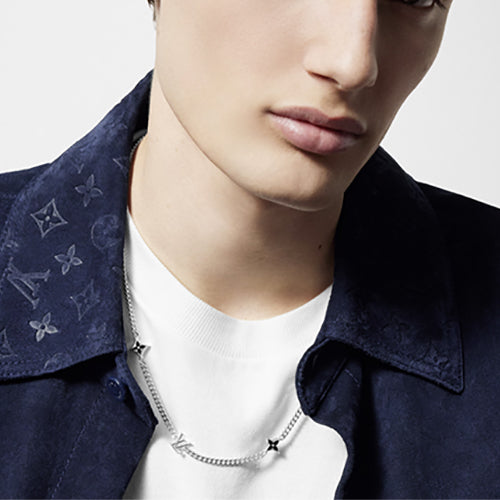 루이비통 스파이크 참 목걸이