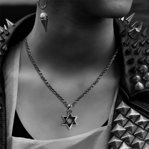크롬하츠 스타오브다윗 참 목걸이 60CM