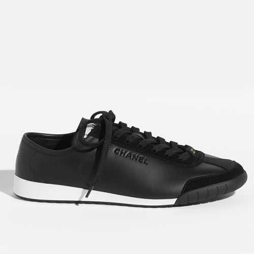 샤넬 테니스 스니커즈 블랙