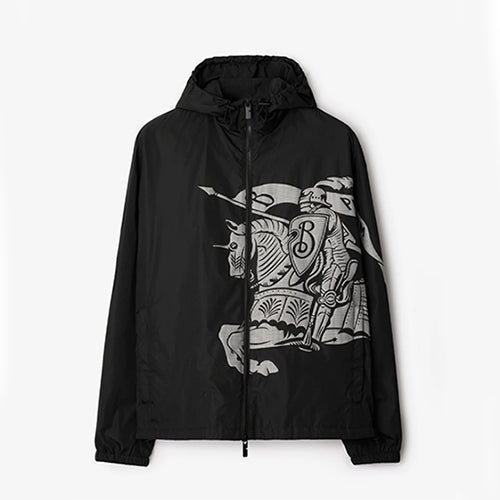 버버리 EKD 나일론 재킷 블랙