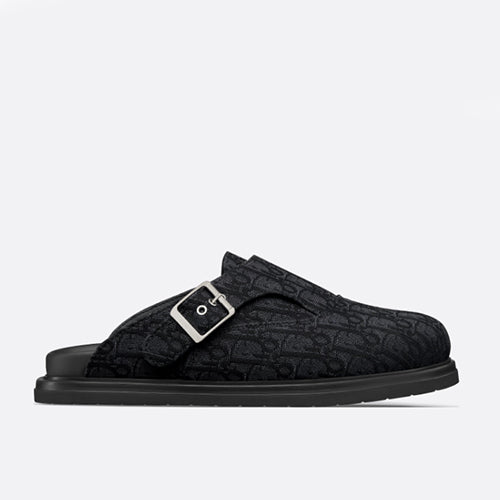 디올 아쿠아 슬리퍼 블랙