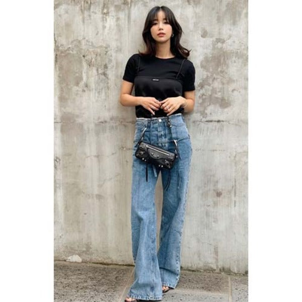 발렌시아가 르 카골 스몰 스링 백 블랙(기은세 착용)