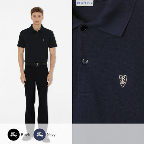 (국내배송, 당일출고) 버버리 B 쉴드 자수 PK 카라 반팔티셔츠 ~2Color~