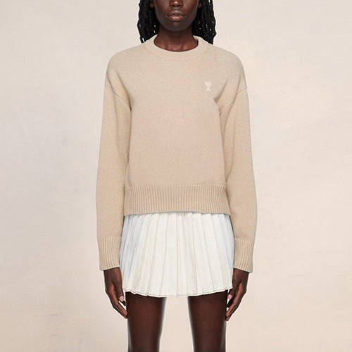 (국내배송, 당일출고) 아미 드 꾀흐 까마이외 자수 스웨터 (여성) ~4Color~