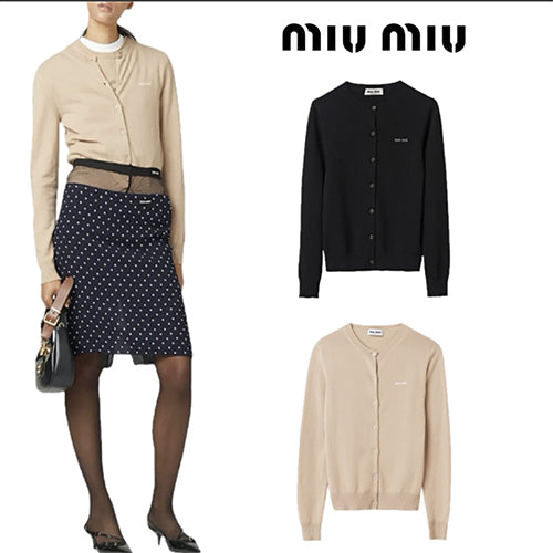 (국내배송) 미우미우 라운드 가디건 ~2Color~