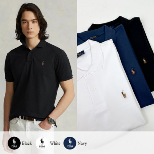 (국내배송, 당일출고) 폴로 랄프로렌 멀티컬러 포니 PK 카라티 반팔 티셔츠 ~3Color~
