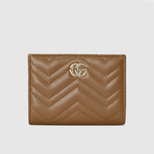 구찌 GG 마몽 지갑 브라운