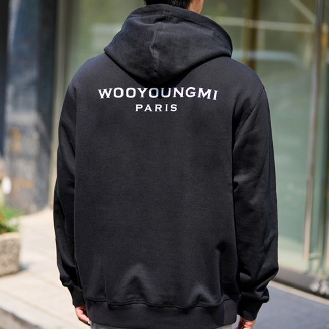 (국내배송) 우영미 백로고 후드 티셔츠 ~2Color~