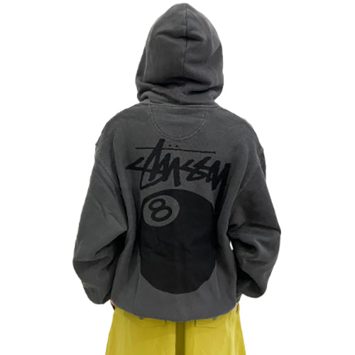 (국내배송) 스투시 8볼 피그먼트 다이 후드집업 ~2Color~