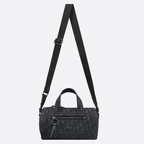 디올 지퍼 스트랩백 핸드 크로스백