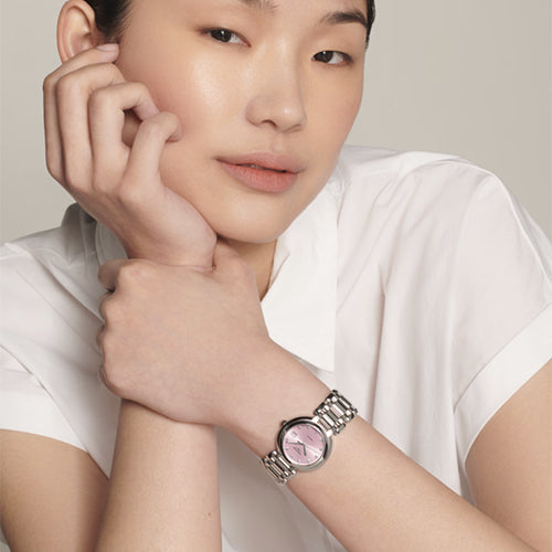 론진 프리마루나 워치 핑크