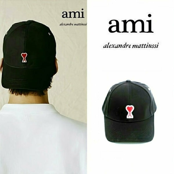 (국내배송, 당일출고) 아미 하트 로고 패치 볼캡