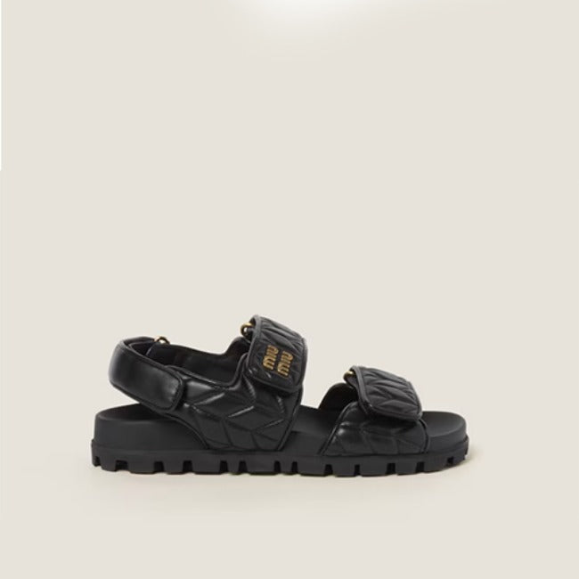 미우미우 마테라쎄 스포츠 샌들