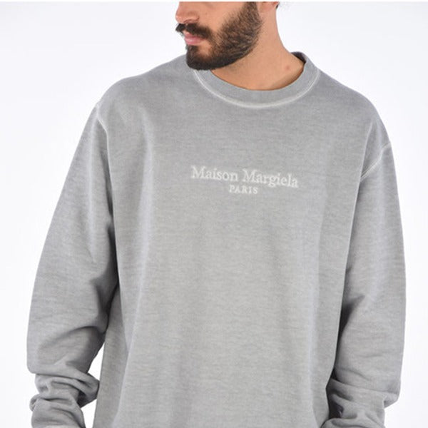 (국내배송) 메종 마르지엘라 자수 로고 맨투맨 ~2Color~