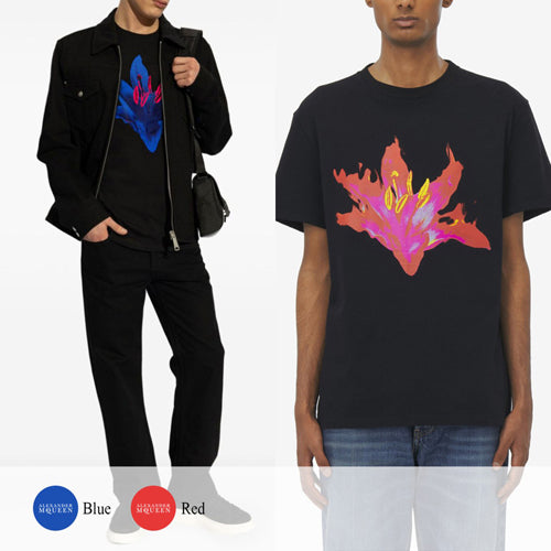 (국내배송, 당일출고) 알렉산더맥퀸 릴리 루즈핏 반팔 티셔츠 ~2Color~