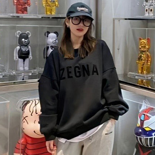 (국내배송, 당일출고) 피어 오브 갓 x 제냐 콜라보 오버핏 맨투맨