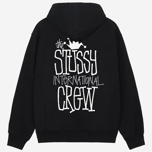 (국내배송) 스투시 크라운 인터네셔널 후드 티셔츠 ~3Color~