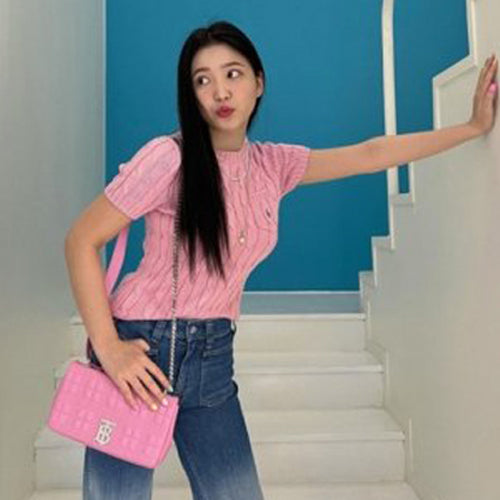 (국내배송) 폴로 랄프로렌 케이블 반팔 스웨터 ~5Color~ (강민경, 수영, 예리 착용)