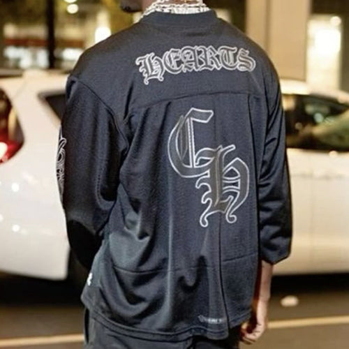 크롬하츠 웜 업 롱슬리브 긴팔 티셔츠 블랙